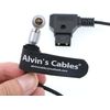 Alvin's Cables Z Cam E2 Camera Flexible Power Cable 4 Pin Right Angle to D Tap