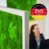 Moosbild Wandbild mit Moos, Moosplatte, versch. Maße (100% Flachmoos)