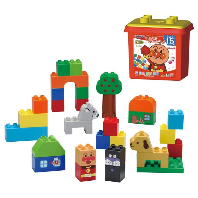 Block bucket for the first time BlockLabo block lab Anpanman (japan import)