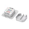 DIGITUS DN-9007-1 Professional Junction Box (Deep) 2X RJ45 Shielded, White, LSA-Cat 6A