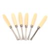 6 Piece Wood Chisel Set, Professional Woodworking Hand Tools Engraving Chisel for Woodworking Beginners