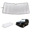 Windshield Sun Shade Compatible with Land Rover Discovery 2 1998-2003 Foldable Front Windshield Sunshade Protector, Block UV Rays Keep Your Car Cooler