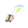 ipolex Fiber Optic Loopback Cable, LC Multimode(50/125μm) Fiber Loopback Testers Connectors Adapter -OM3