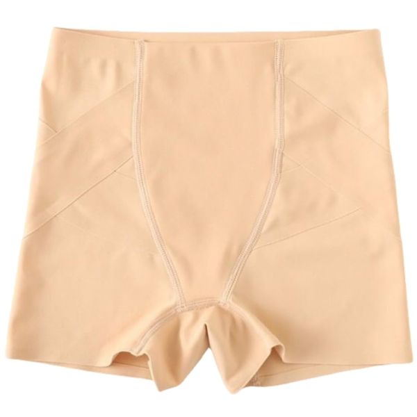 Plus Nao Girdle Shorts, Women's, Inner Pants, Underwear, Box Shorts, Boxer Shorts, High Waist, beige