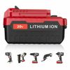 For PORTER CABLE PCC685L 20V MAX Lithium PCC680L 5.0Amp Hour Pack Drill Battery