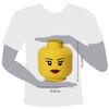 Room Copenhagen Girl Storage Head, Polypropylene, Large