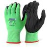 KUTSTOP MICRO FOAM NITRILE GREEN CUT 5 10/XL