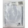 Wound Measuring Bulls Eye 10cm Non Sterile/Clear Plastic/Write On 250Pcs/ Pack