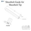 Shootbolt Guide Tip For Hex Shaped Shootbolts For Ashland and Marvin Locks