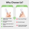 Tongueclear Finger Teeth Wipes for Adults, 60pcs, Oral Brush ups for Teeth Cleaning, Deep Cleaning Teeth Wipes, Gum Cleanning, Teeth Whitening Wipes, Oral mucosa Cleaner, Mint Flavor