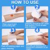 Hydrocolloid Wound Dressing Ultra Thin 2"x2" Large Patch Bandages Self-Adhesive