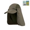 Juniper Taslon UV Folding Bill Cap, One Size, Olive