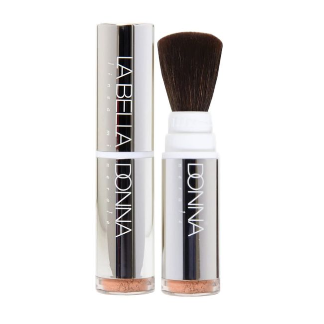 Minerals on the Go - (Dispensing Brush w/Loose Foundation) in Caffe