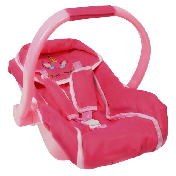 Unicorn Baby Doll car seat for Dolls -Great Baby Doll Accessories for Travel (Car Seat)