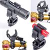 1-Pack 90° Rotation Bicycle Mount Holder Bracket for Flashlight Torch Clip Clamp