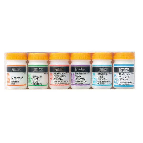 Liquitex medium 50ML 6 Pong set