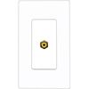 RiteAV RCA-YELLOW Wall Plate Screwless [White]