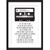 Talking Heads This Must Be The Place Lyrics - Unframed Print