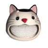 Merz67 LLC Ceramic Cat Sponge Holder (1 Count, 4 x 4 x 4 inches, Utility Sponge)