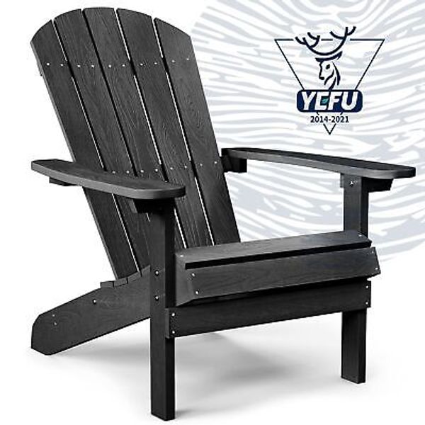 Adirondack Chair Plastic Weather Resistant, Patio Chairs, Widely Used in Outd...