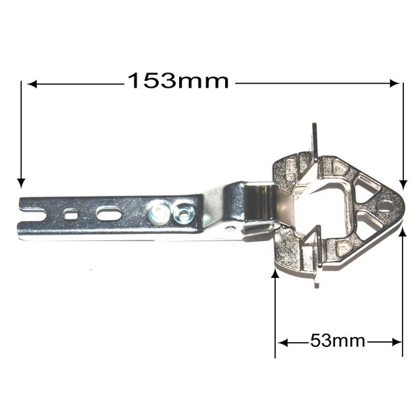 Bosch Neff Siemens Integrated Fridge Freezer Decor Door Hinges Pair D4510X1, GI13B00, K4450X0.