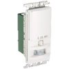 Panasonic WTK1411WK Automatic Switch with Wall-Mounted Heat-ray Sensor, No Space for Main Instruments and Switches, White