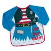 Long Sleeved Bib Blue Pirate Boy's 9 Months +