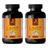 serotonin release - L-5-HTP - sleeping aids for insomnia - 2 Bottles