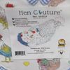 My Favorite Chicken Hen Saddle Single Strap Apron Jacket Standard Size Blue