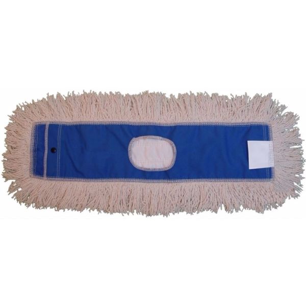 JaniMop Looped Dust Mop, Natural, 24" x 5", 1 Each