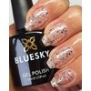 Bluesky Gel Nail Polish SILVER MULTI GLITTER ICE SUPERSTAR DC01 Soak Off Gel Polish, Requires Drying Under UV or LED Lamp