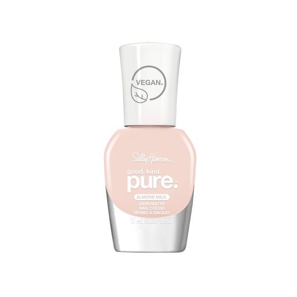 Sally Hansen Good.Kind.Pure Demmi Matte Nail Polish 20 Almond Milk 0.33 fl oz (Pack of 1)