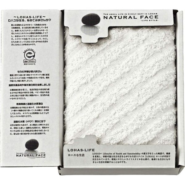 Natural Face 18-0667-166 Ecology Face Towel