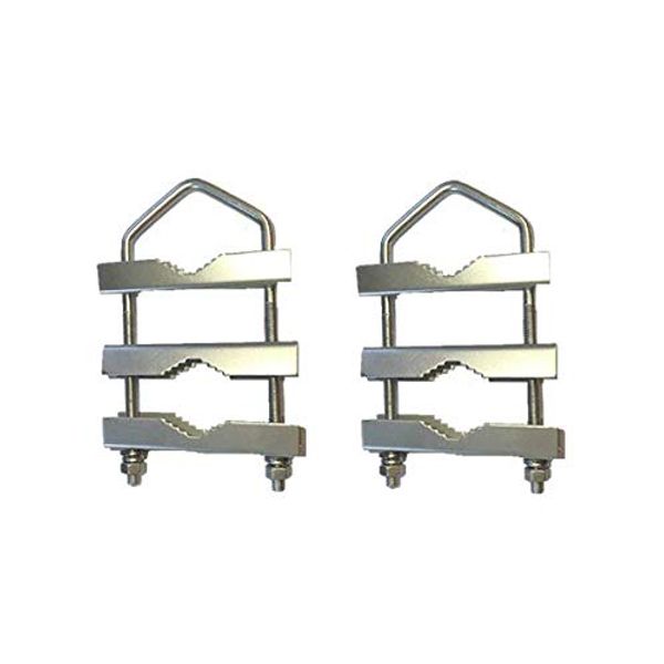 Eseno Satellite Wall Clamp Set. 2pce 60 x 130mm
