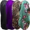 4 Pcs Satin Bonnet for Women, Long Sleep Cap Soft Silky Bonnet for Braids