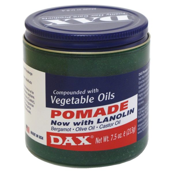Dax Pomade (Bergamot) 7.5 Ounce Jar (221ml) (3 Pack)