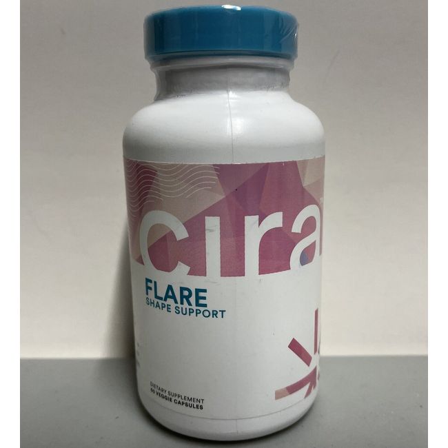 Cira Flare Shape Body Support Women Energy/Metabolism/Stress 60 Caps Exp 4/24