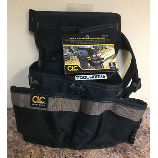 CLC PK1836 5 Pocket Tool and Nail Belt