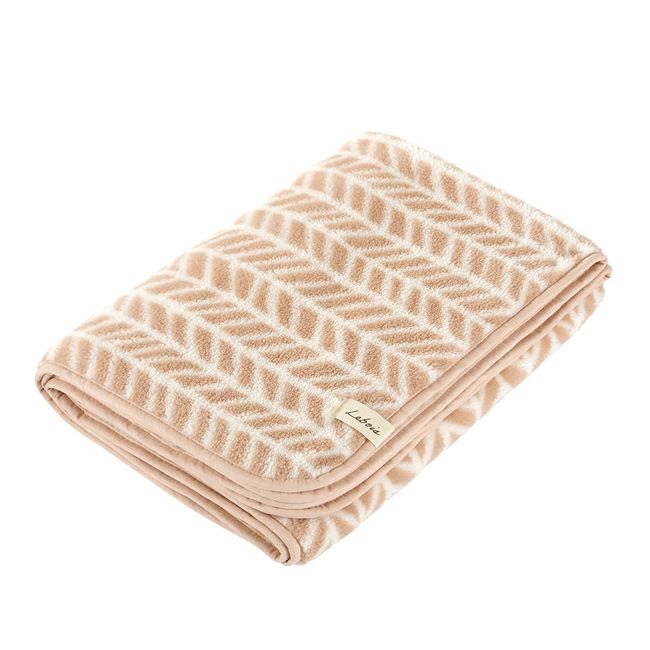 Daikai Leboa Blanket S Herringbone Beige S 73621