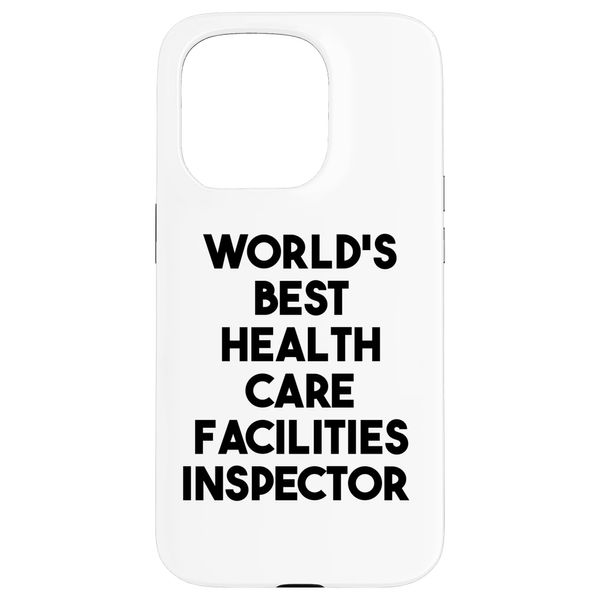 iPhone 15 Pro World's Best Health Care Facilities Inspector Case