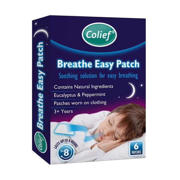 Colief Botanical Scented Patch 6 Pack with Fragrant Essential Oils