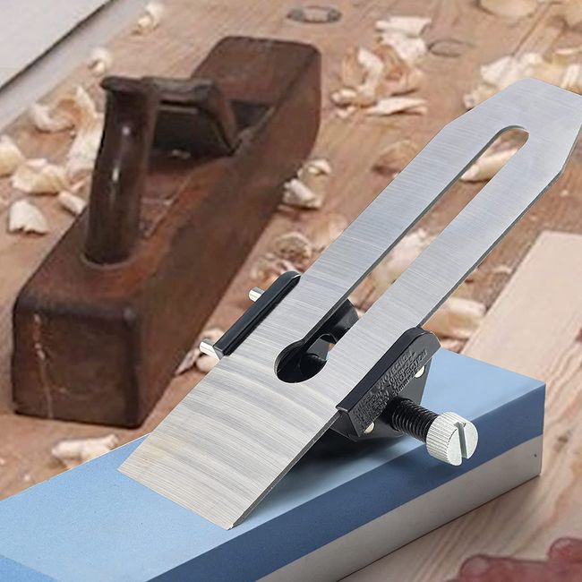 Honing Guide Jig for Wood Chisel Edge Sharpening Holder,Fixed Angle Knife  Sharpener,Graver,Flat Chisel Hand Tool (Stainless Steel)
