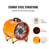 12" Extractor Fan Blower Portable 33ft Duct Hose Ventilator Industrial