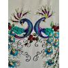 Lili - Peacock Hearts, an Advanced Brazilian Embroidery Pattern