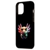 iPhone 14 Plus Axoloti With Sunglasses And DJ Headphones Case