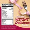 ProtiDIET Chocolate Instant Pudding Mix - Gluten free, Low Fat, High Protein Snacks with Nutritious Minerals, Quick and Easy-to-Prepare Chocolate Pudding - 7 Pudding Mix Pouches Per Box