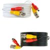 10M White Premade BNC Video Power Cable/Wire for Security Camera, CCTV, DVR, Surveillance System, Plug & Play