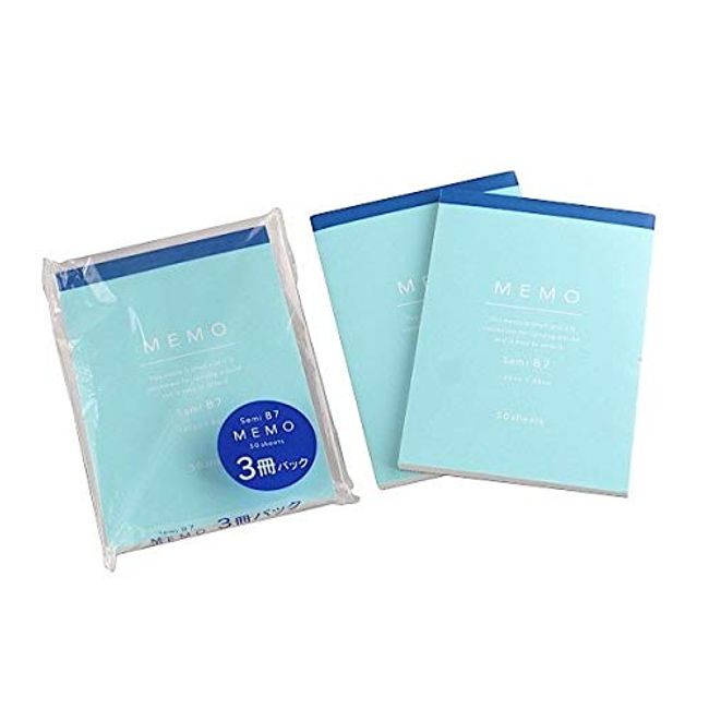 Notepad B7 Size with 3 Books