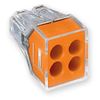 773-164 Push Wire Connector - 4 Conductor – 10 PK