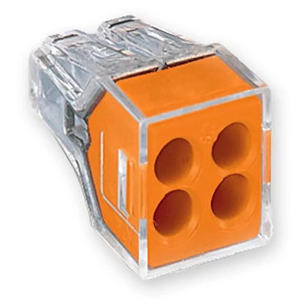773-164 Push Wire Connector - 4 Conductor – 10 PK